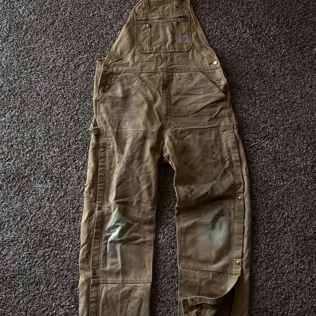 Vintage Carhartt Faded Overalls